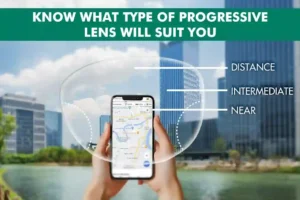 Different types of progressive lenses